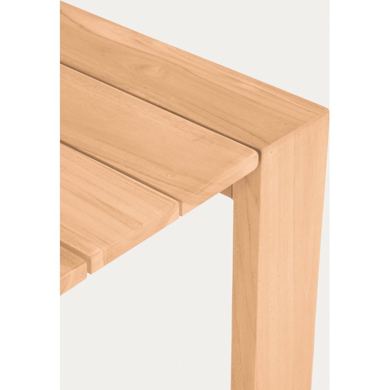 Table d'extérieur rectangle Victoire - bois de teck massif - L 200 x  P 100 cm