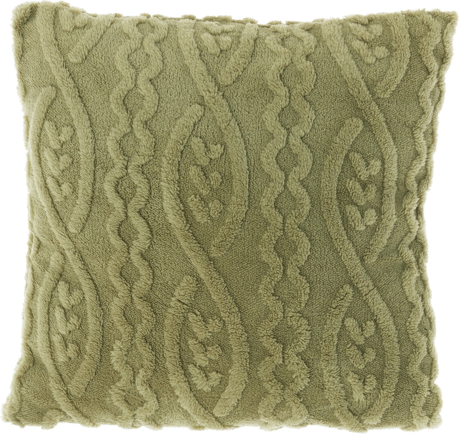 Unique Living sierkussen Pleun groen 45 x 45 cm