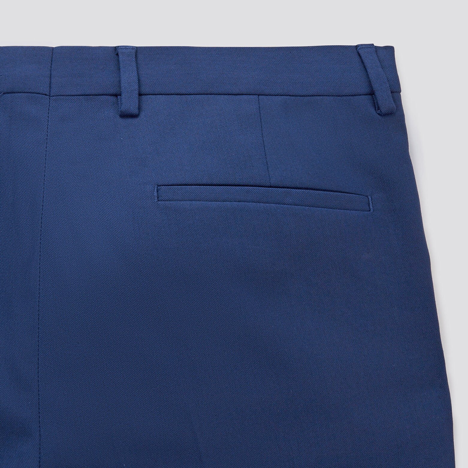 Pantalon de costume slim Bleu moyen