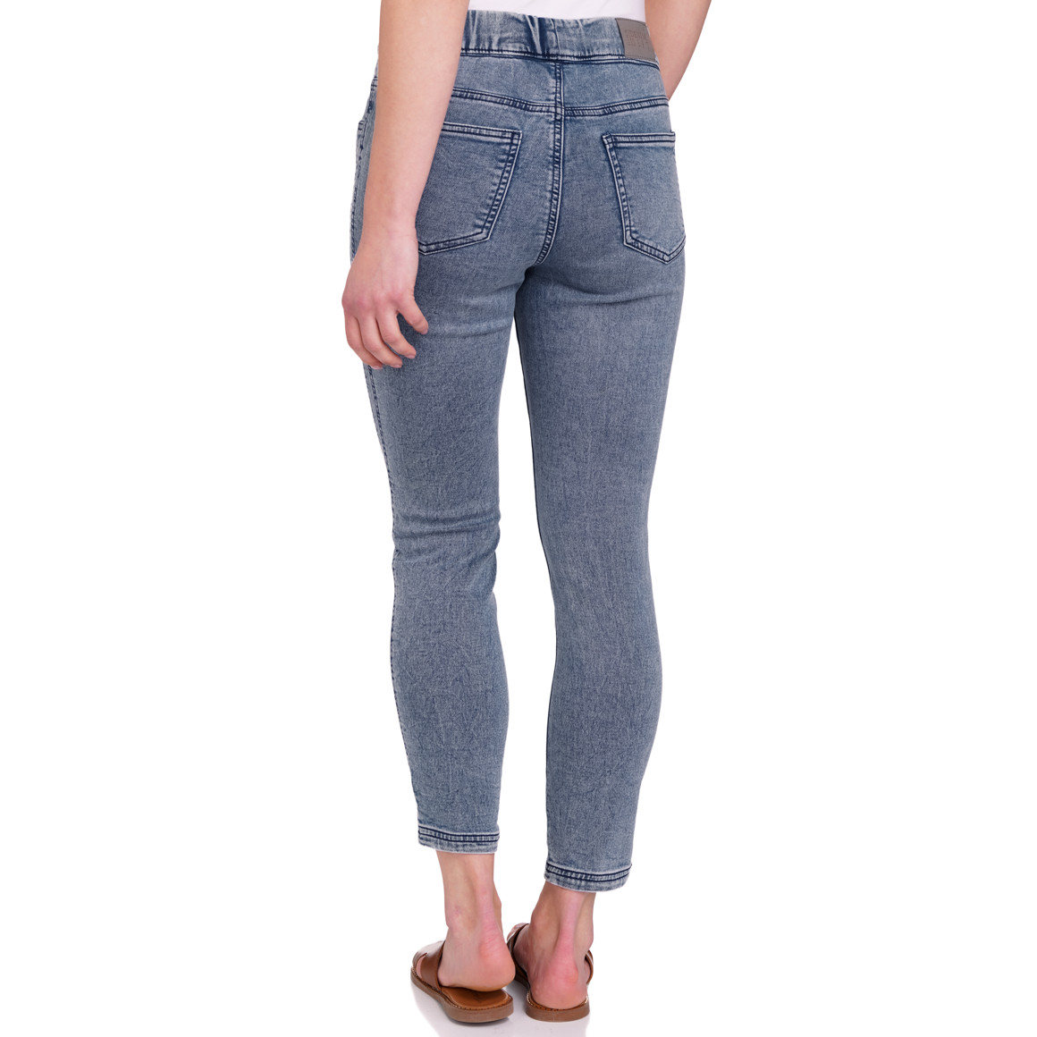 Gina Benotti Damen Jeggings mit Elastikbund hellblau