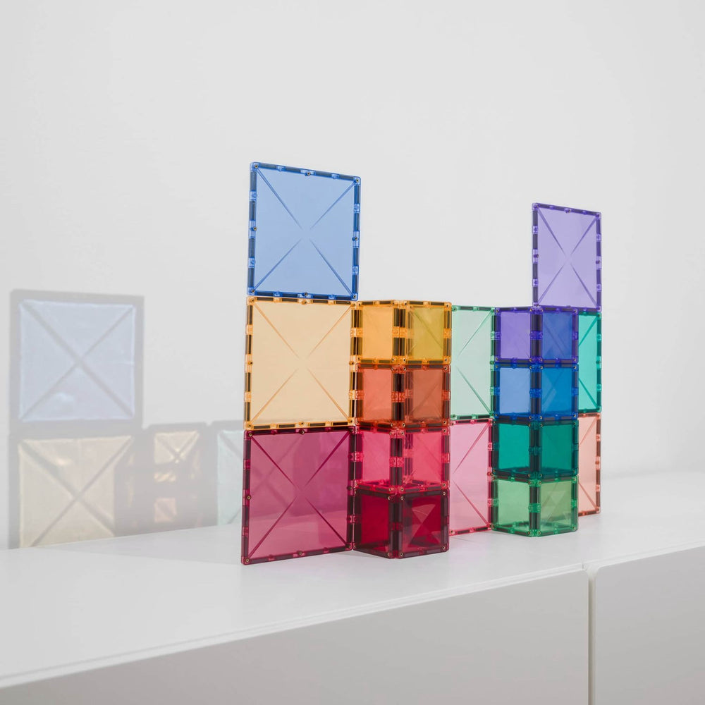Køb Connetix Pastel Square Pak 40 Styks