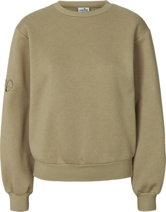 Carite Round Neck sweatshirt Brun