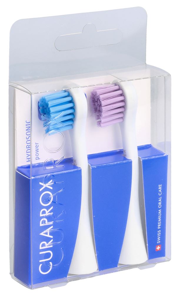 CURAPROX Hydrosonic Pro Ersatzbürstenköpfe power Duo Pack 1 Stk