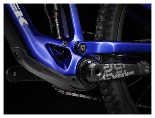 VTT Électrique Tout-Suspendu Trek Fuel EXe 9.8 Shimano XT 12V 360 Wh 29'' Bleu Mulsanne 2023 XL / 188-196 cm
