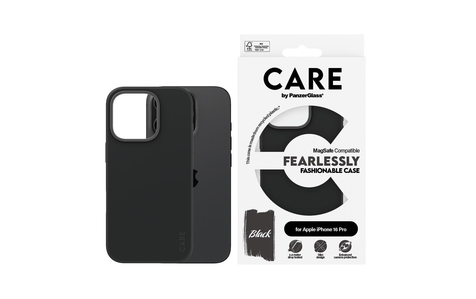 Back Cover Fashion iPhone 16 Pro SchwarzSchutzhülle für das Apple iPhone 16 Pro