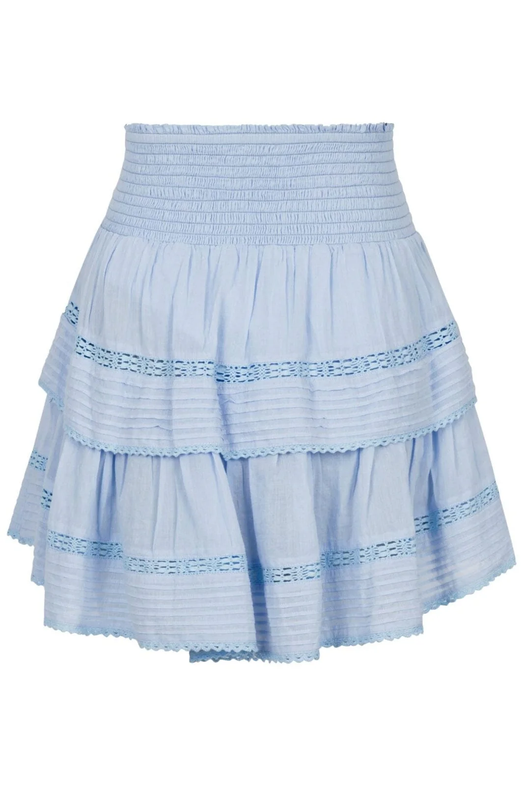 Neo Noir Kenia S Voile Skirt light blue