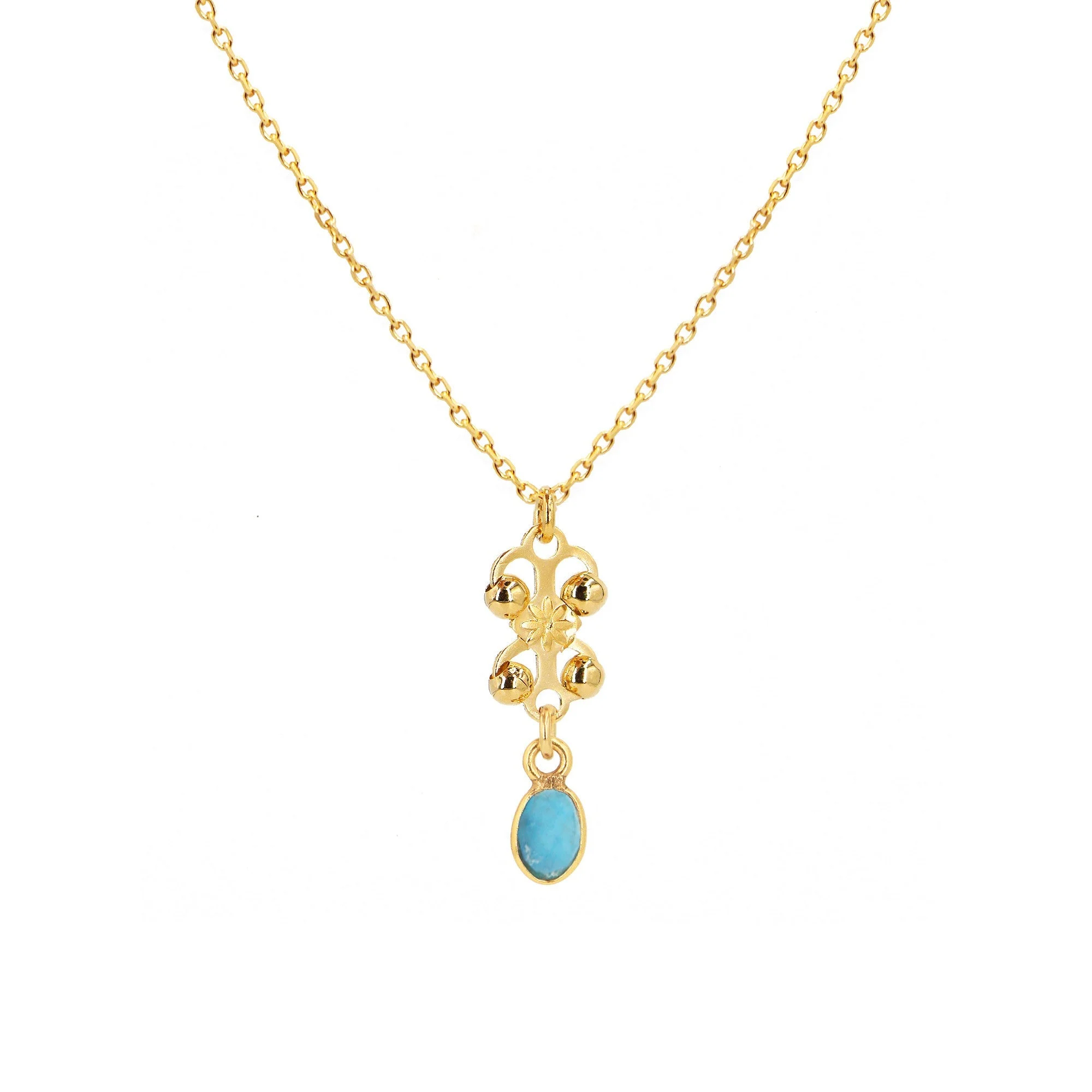 FARAH - Collier | Bleu