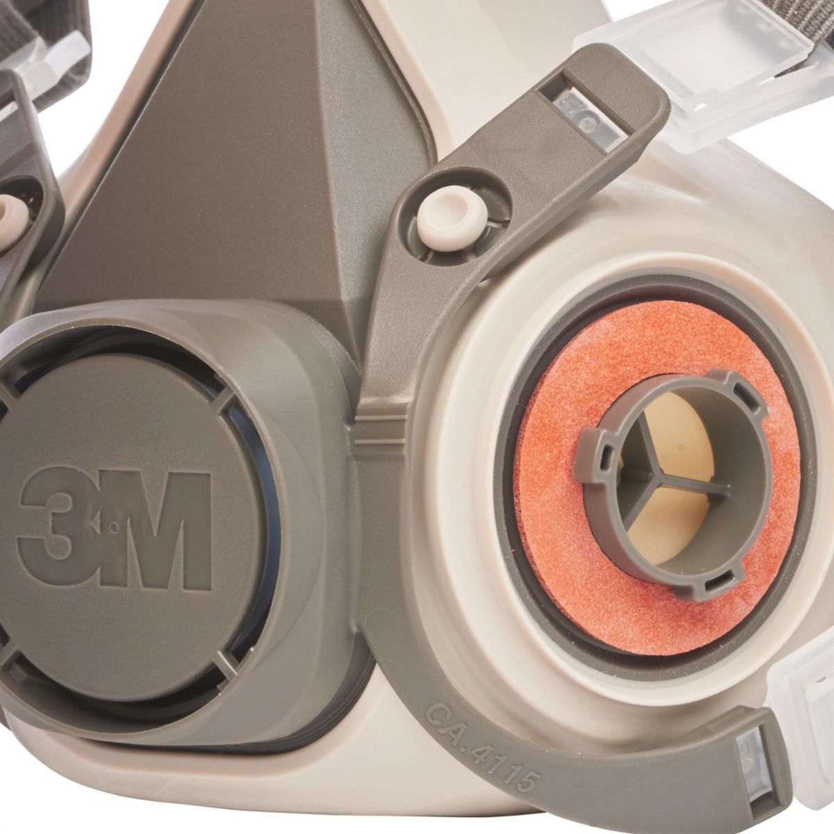 3M Herbruikbaar Halfgelaatsmasker 6100 Smal - 6100