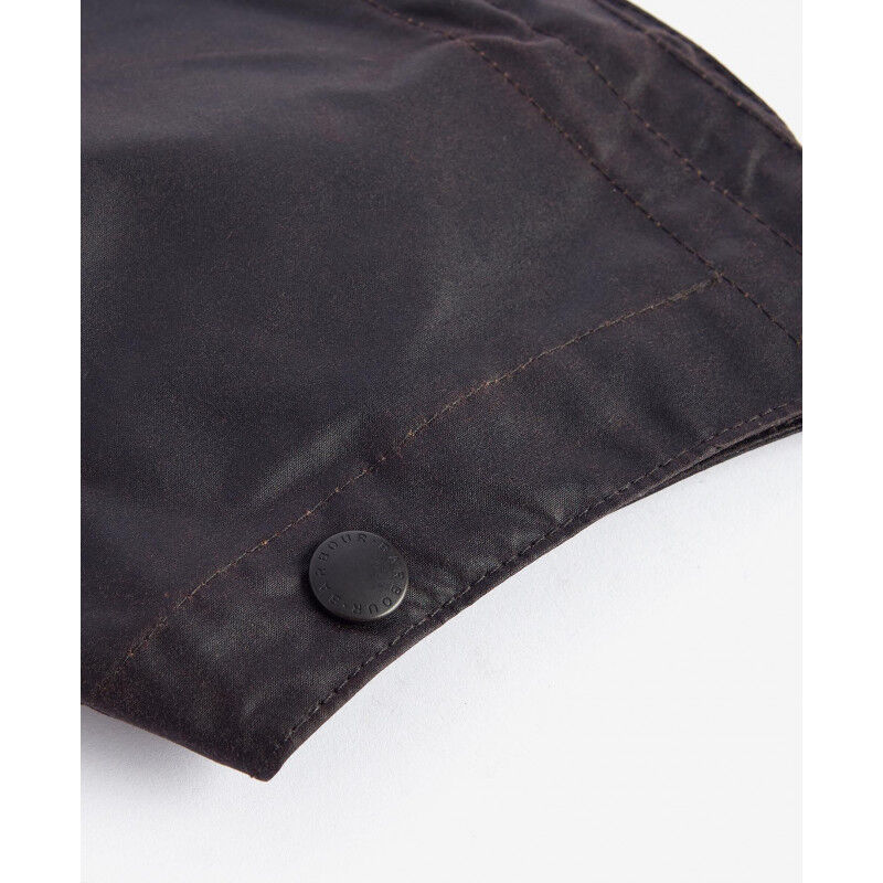 Waxed Cotton Plain Hood