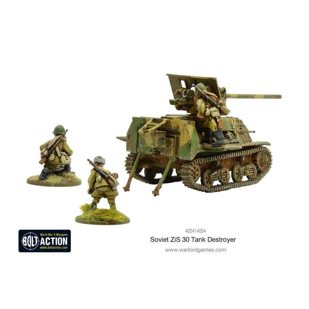 Bolt Action - Soviet - ZIS-30 Tank Destroyer