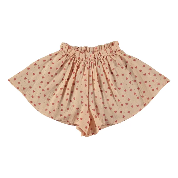 Tocoto Vintage Short Cœur | Rose pâle