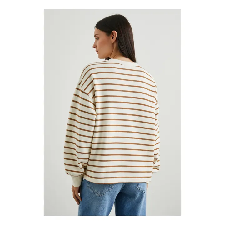 Rails Sweat Joan Rayures | Camel
