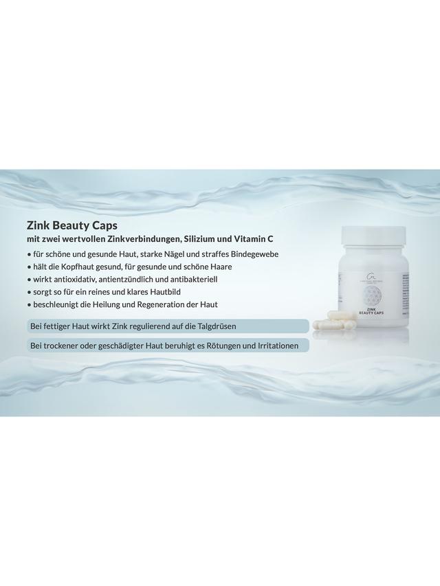 ZINK BEAUTY CAPS, 3-Monatsvorrat