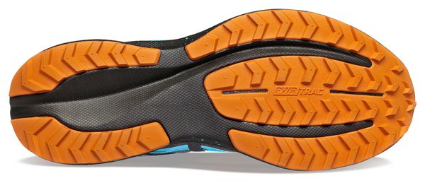 Chaussures de Trail Saucony Ride 15 TR Marron Noir Bleu
