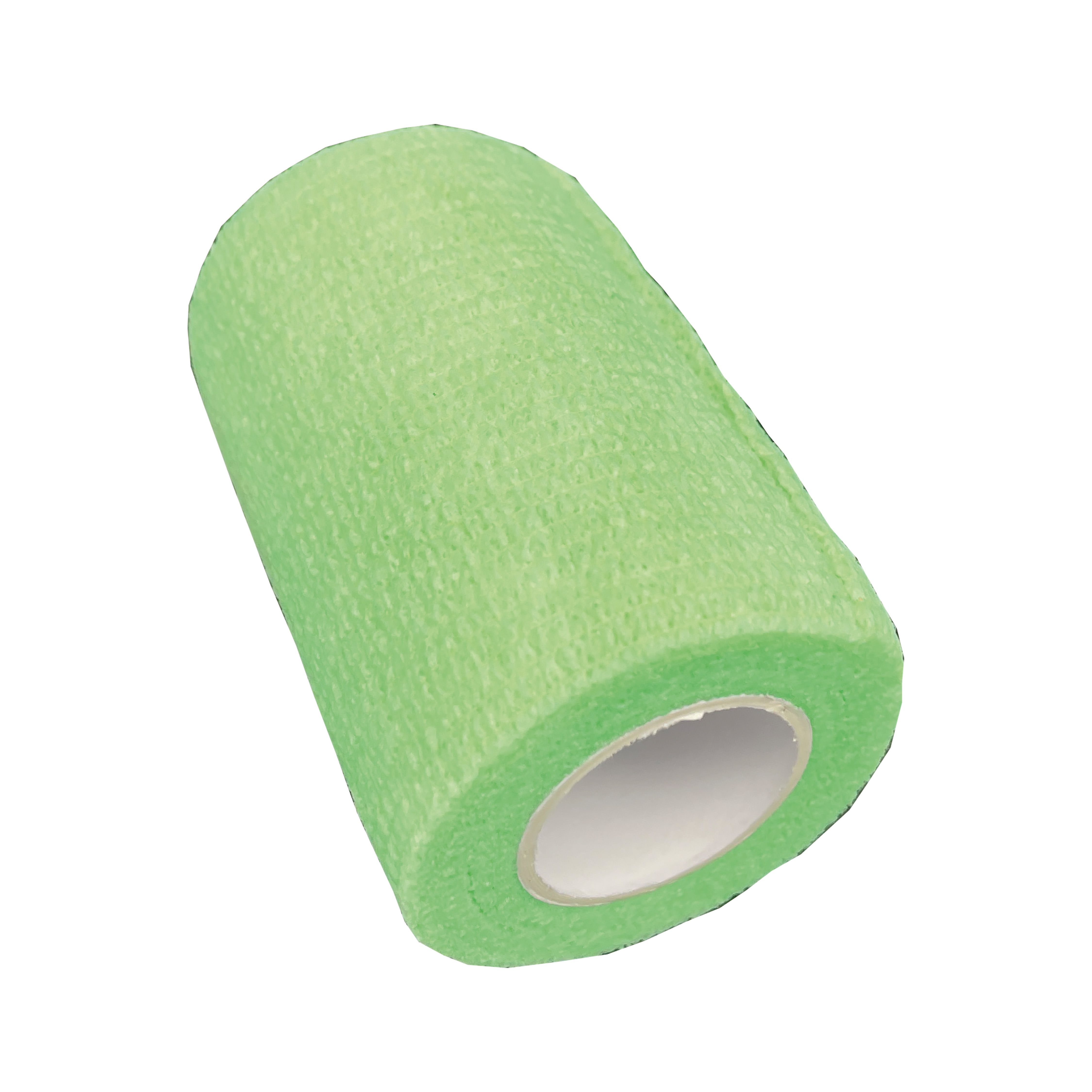 Elastische Kohäsivbandagen 7,5cm x 4,5 m  in neon grün 