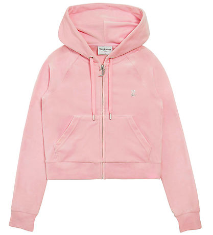 Juicy Couture Cardigan - Velours - Madison - Saftig Pink