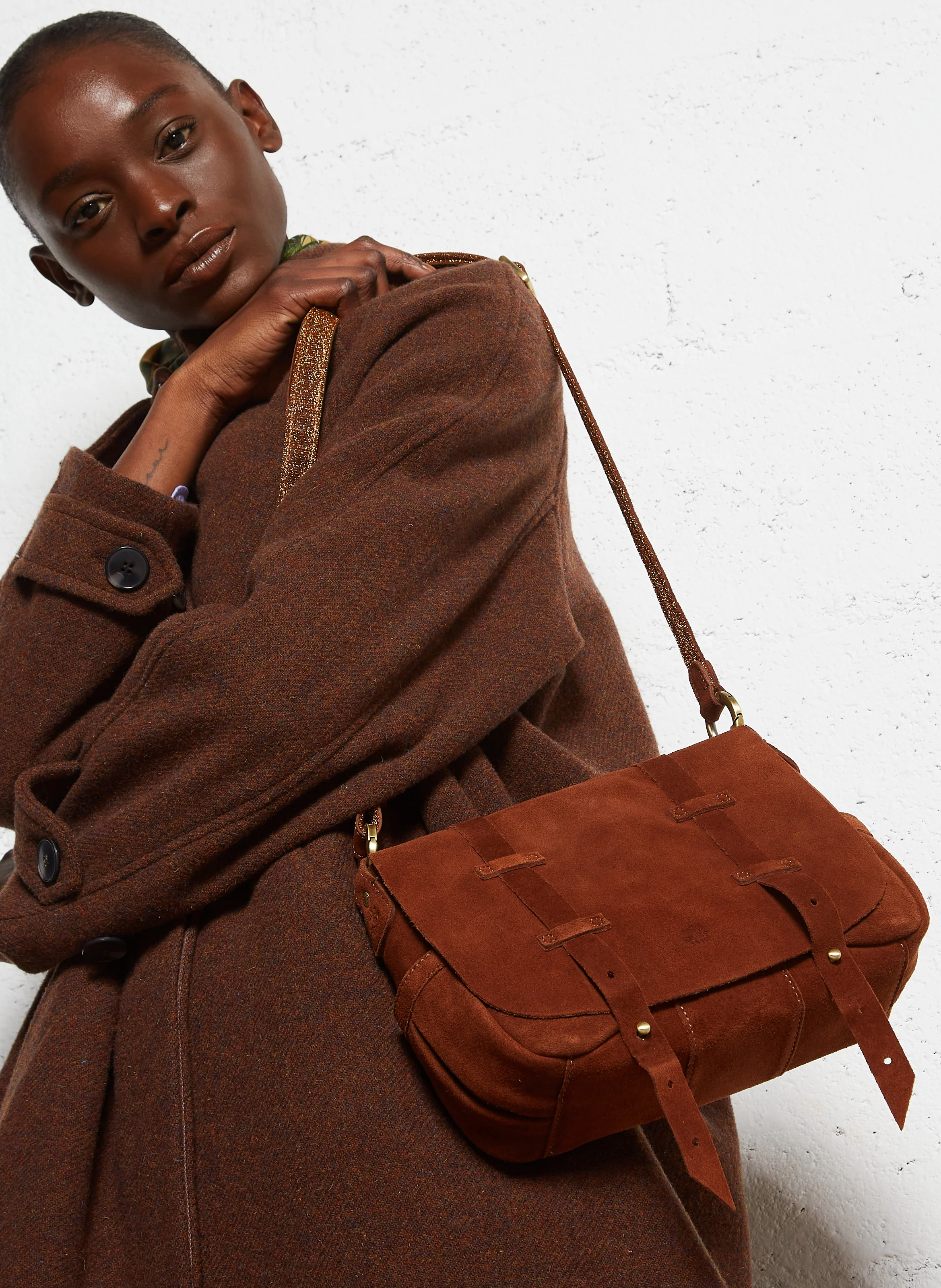 BESS - Besace en cuir | Marron