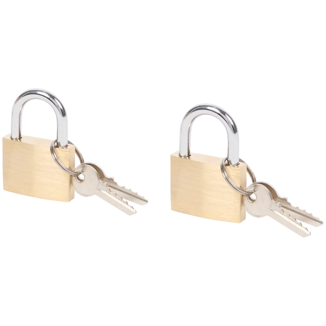 Hangsloten 30 mm | 2 stuks