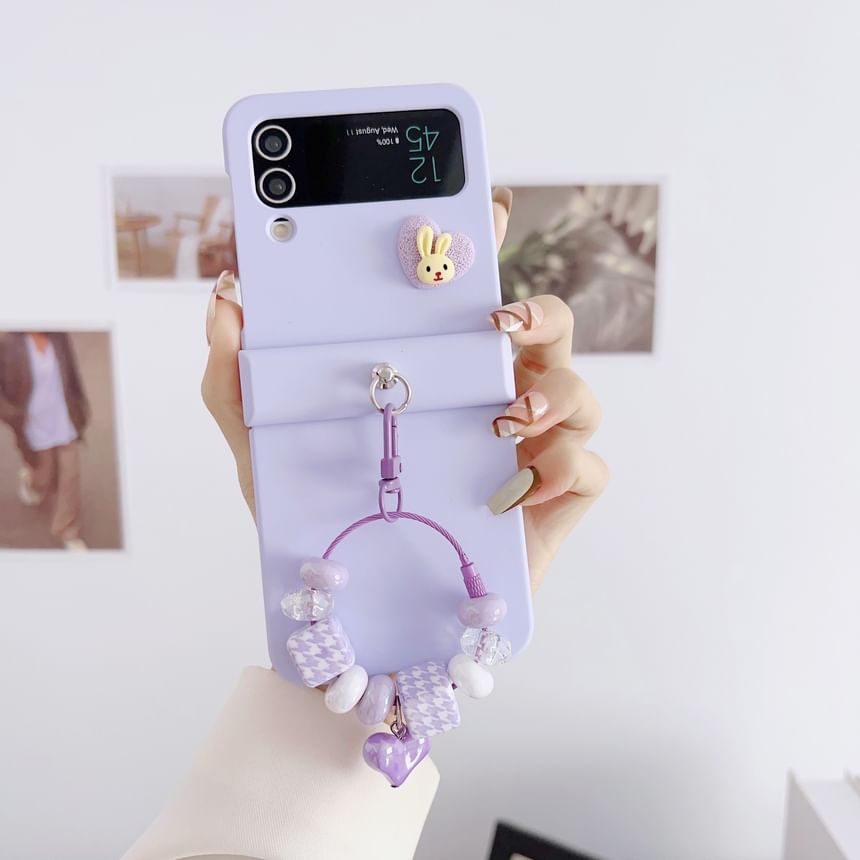 Jaguara - Konijnenpied-de-poule telefoonhoesje - Samsung Flip