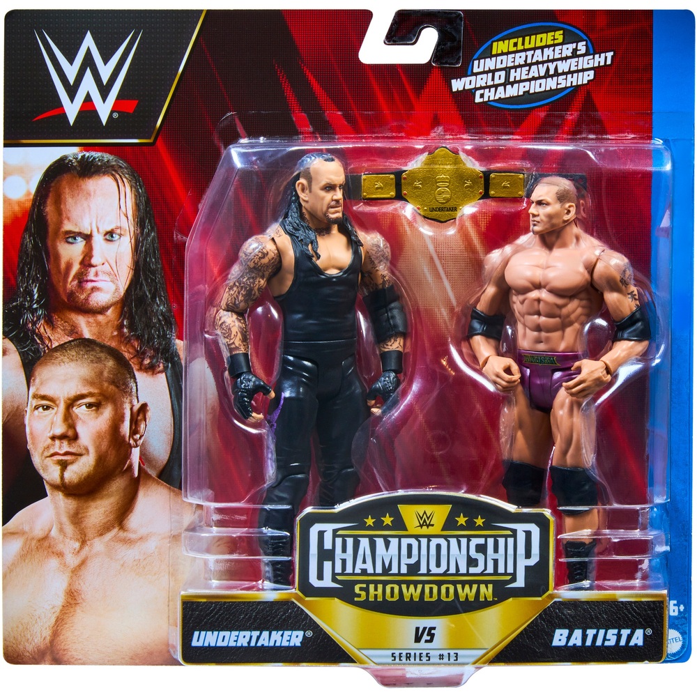 WWE Championship Showdown Undertaker vs. Batista Actionfiguren-2er-Pack