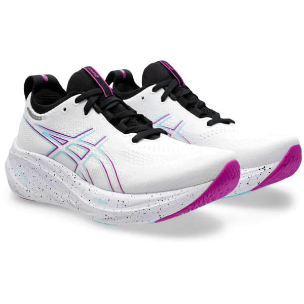 Chaussure running ASICS GEL-NIMBUS 26 W WHITE/SOOTHING SEA