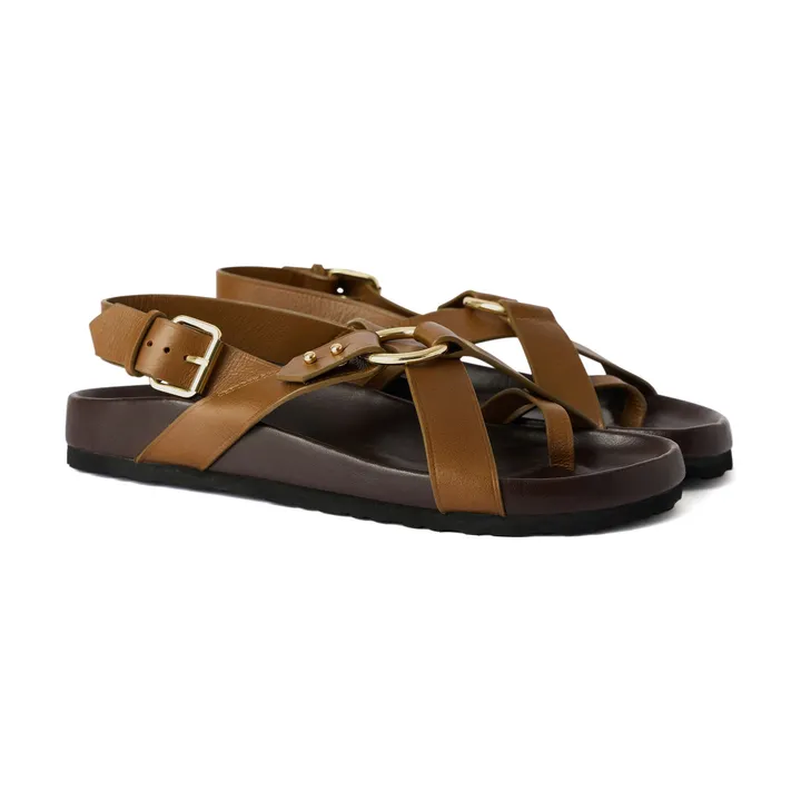 Soeur Sandales Mexico Cuir | Bronze
