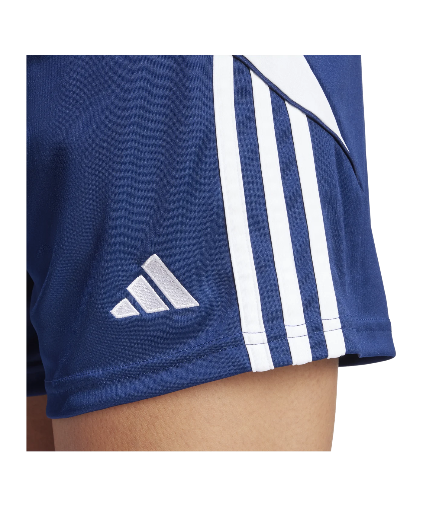adidas Tiro 24 Training Short Damen Blau Weiss