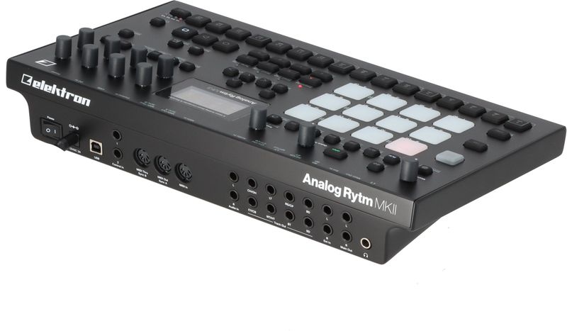 Elektron - Analog Rytm MKII - Drumcomputer - Zwart
