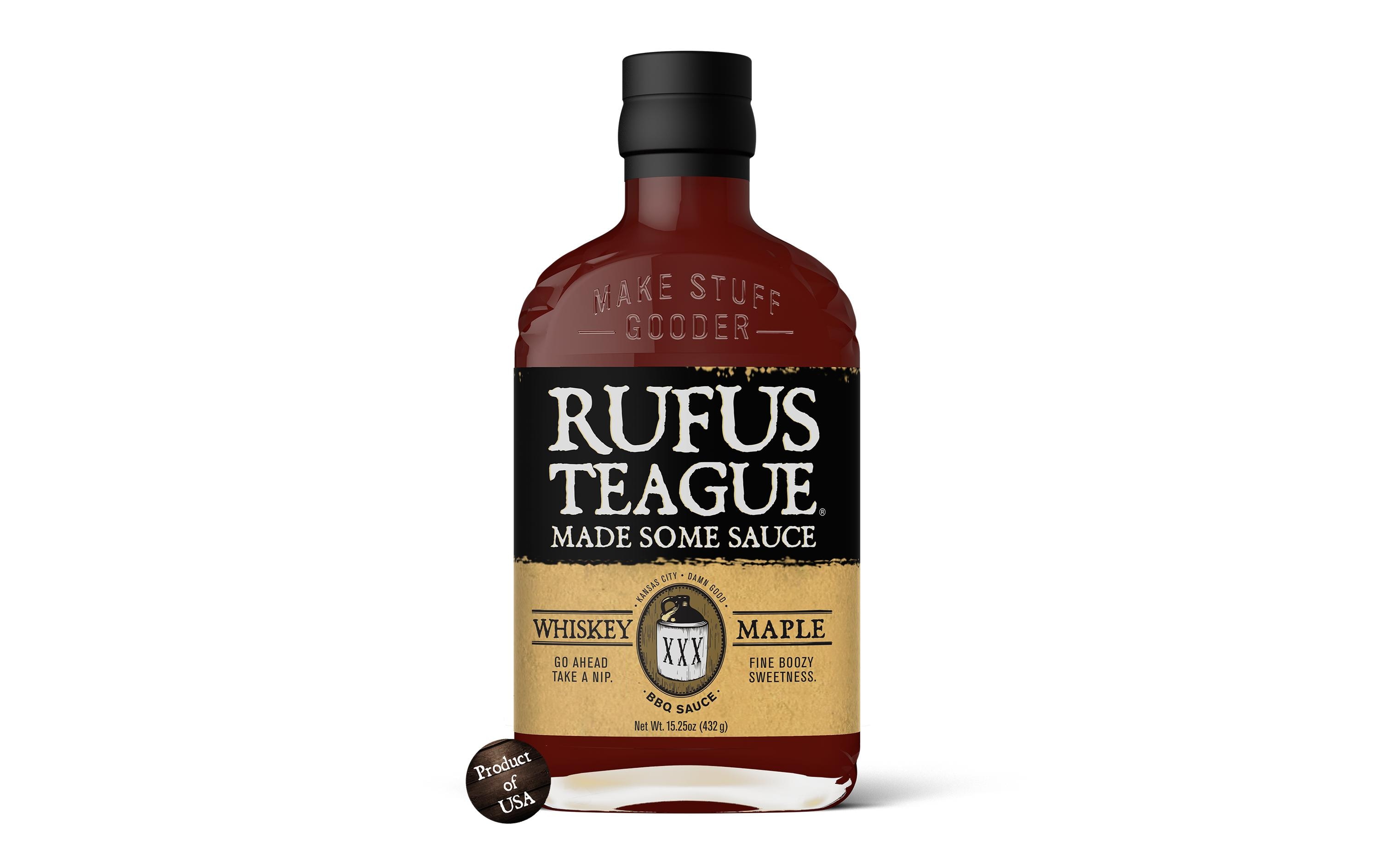 Barbecue Sauce Whiskey Maple 432 gBBQ Sauce auf Tomatenbasis mit Whiskey und Ahornsirup