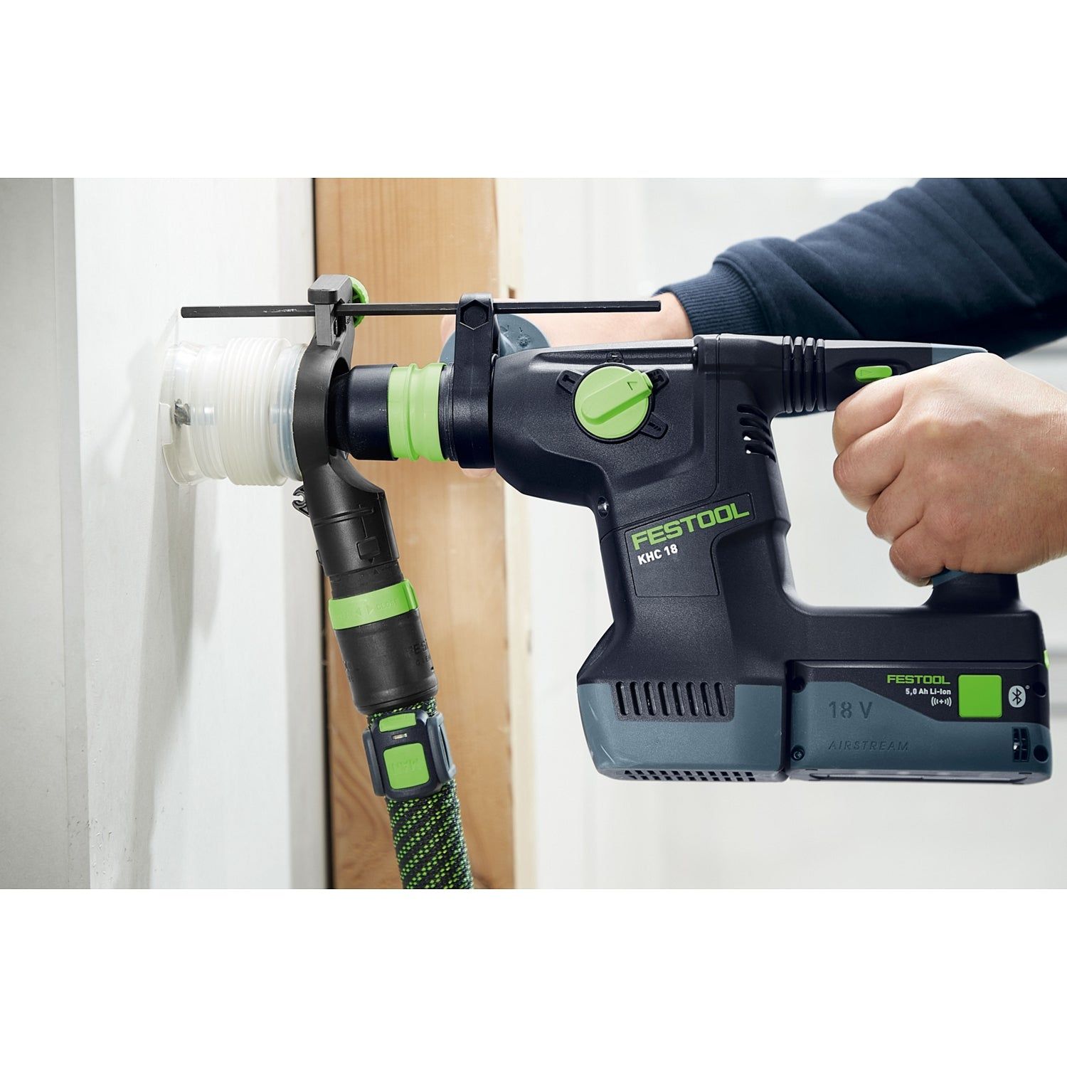 Festool KHC 18 5,0 EBI-Plus Accu combihamer SDS-Plus 2,6J   snelwisselboorkop 18V 5.0Ah in Systainer - 577448