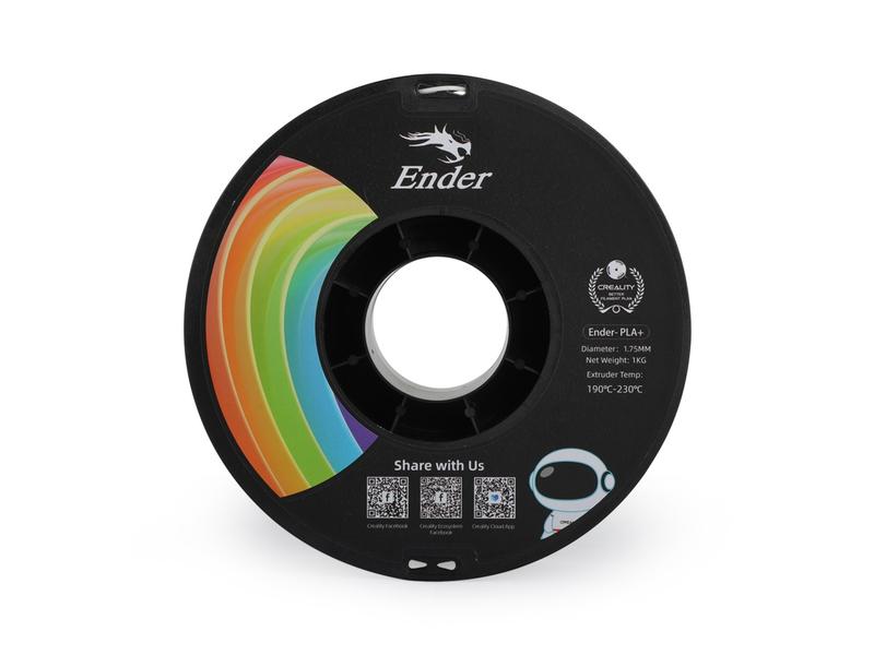 Creality Filament PLA  Weiss, 1.75 mm, 1 kg Hochwertiges PLA  Filament für 3D-Drucker