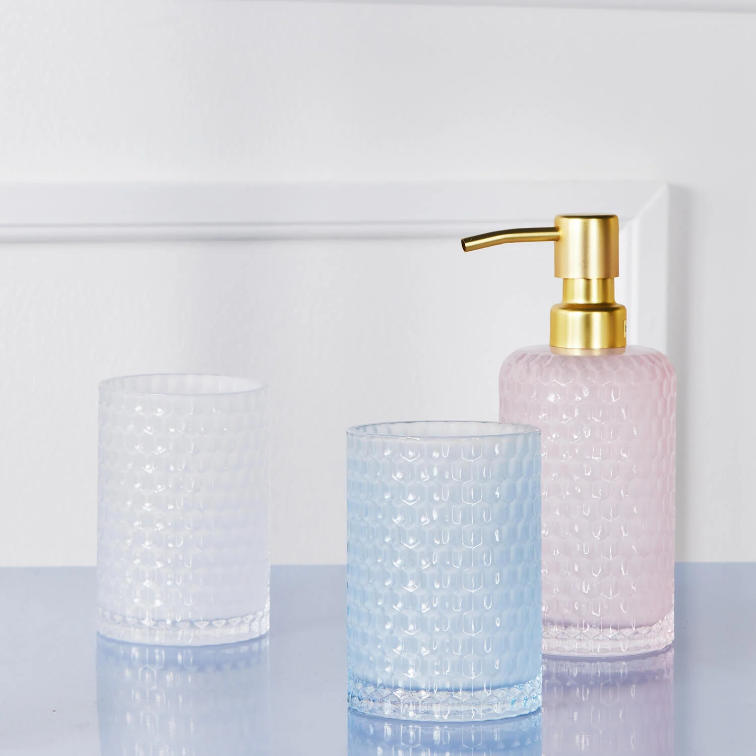 Bahne Interior  Glas holder, klar - 10,5x7,3 cm