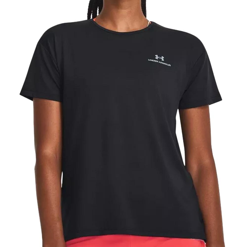 Under Armour T-shirt Noir Femme Under Armour Rush Energy