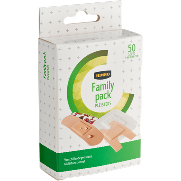 Jumbo Family Pack Pleisters 50 Stuks