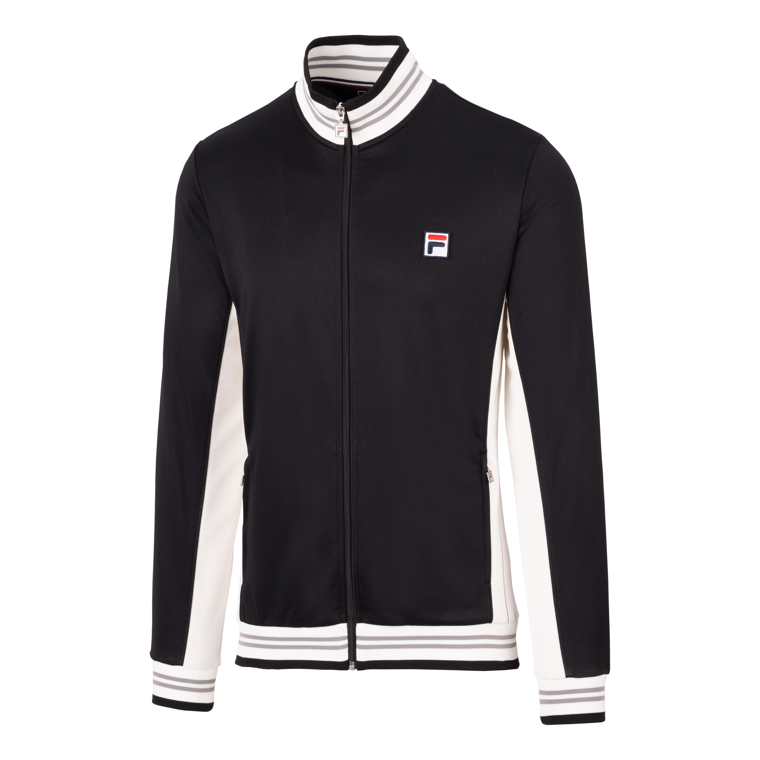 Fila Björn Veste De Survêtement Hommes - Noir , Blanc