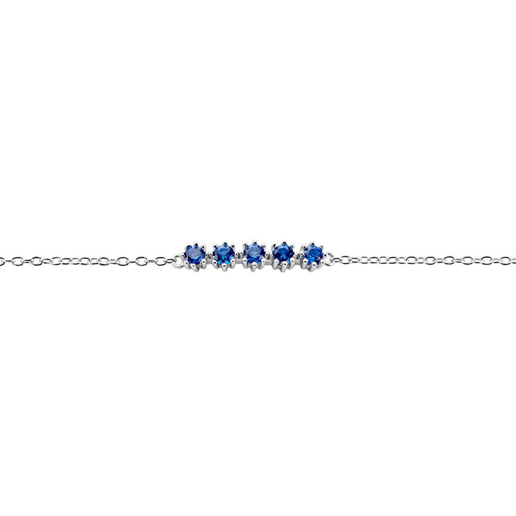 Bracelet Karrie Argent Blanc Oxyde De Zirconium