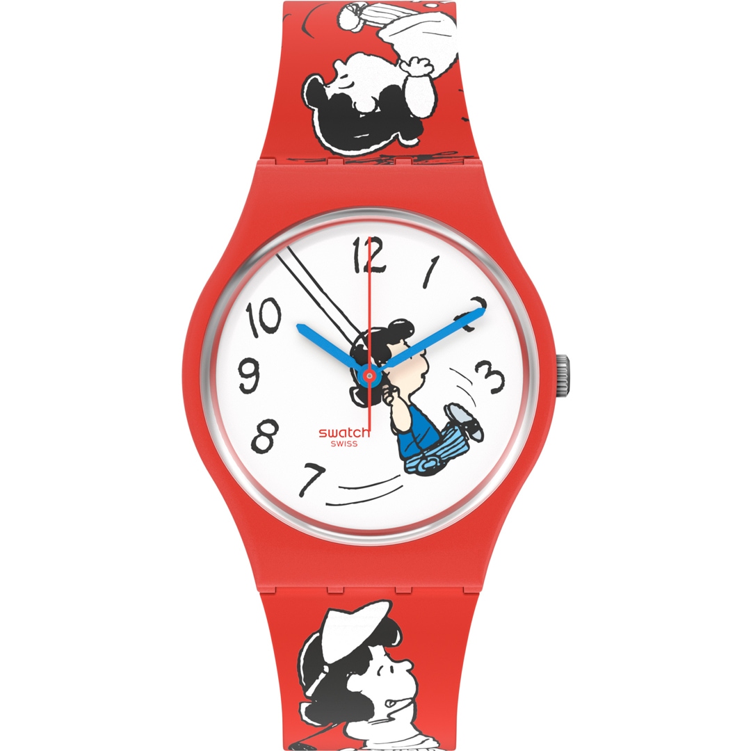 Swatch x Peanuts Lucy Van Pelt Klunk!