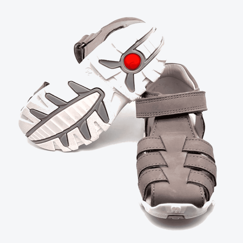 Elefanten Kindersandalen  - Fisher Fido Perla - Hellgrau