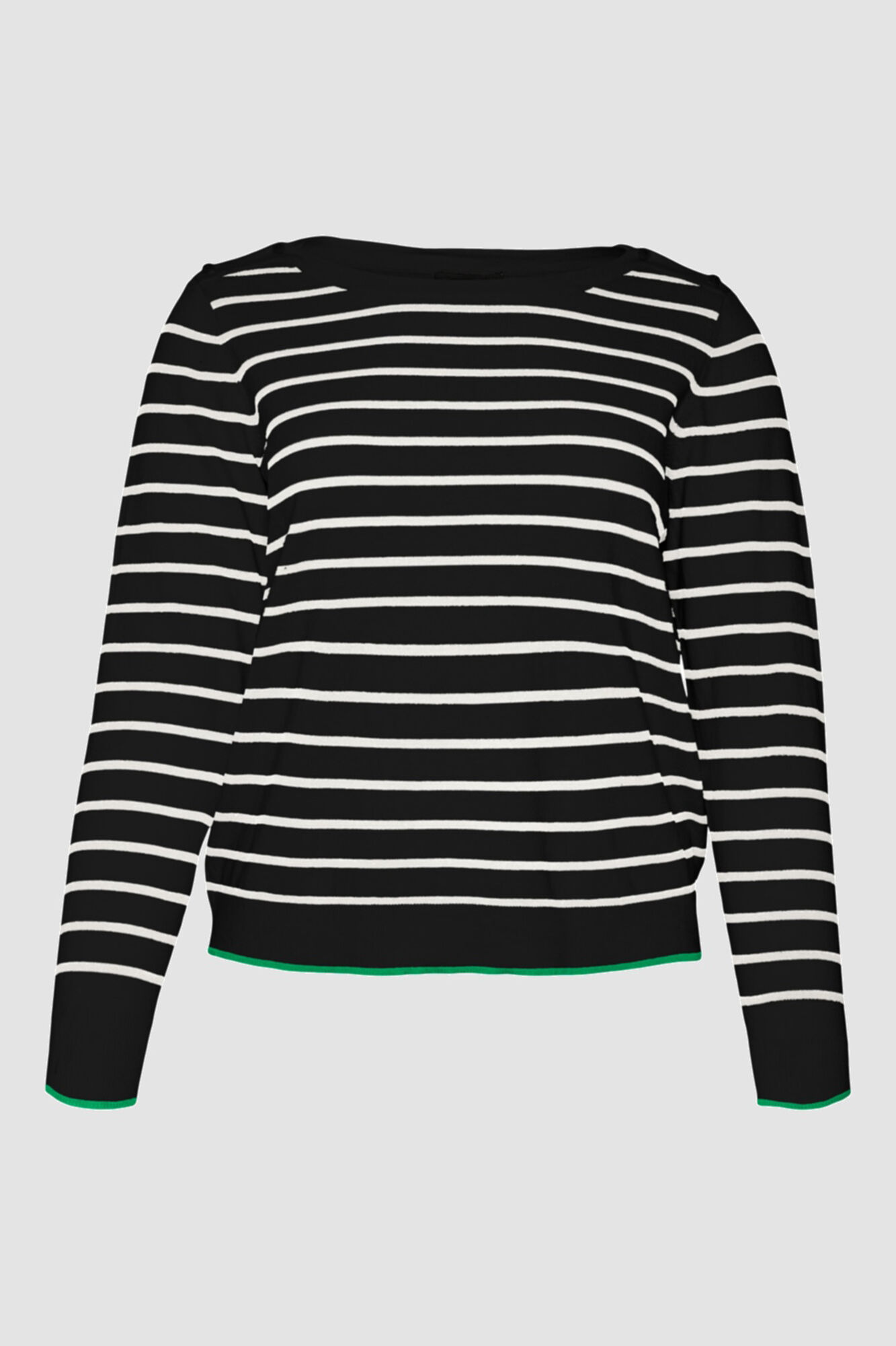 Jersey raias talla grande - Negro