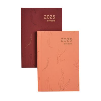 Agenda de poche Flo&Fleur - 1 semaine par page - 8,1 x 12 cm - disponible dans différents modèles - Brepols