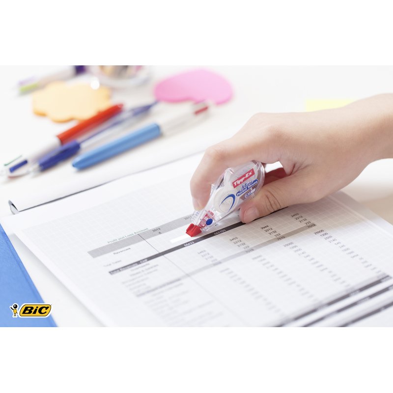 Correcteur à sec Tipp-Ex Mini Pocket Mouse - largeur 5 mm - Longueur 6 m.