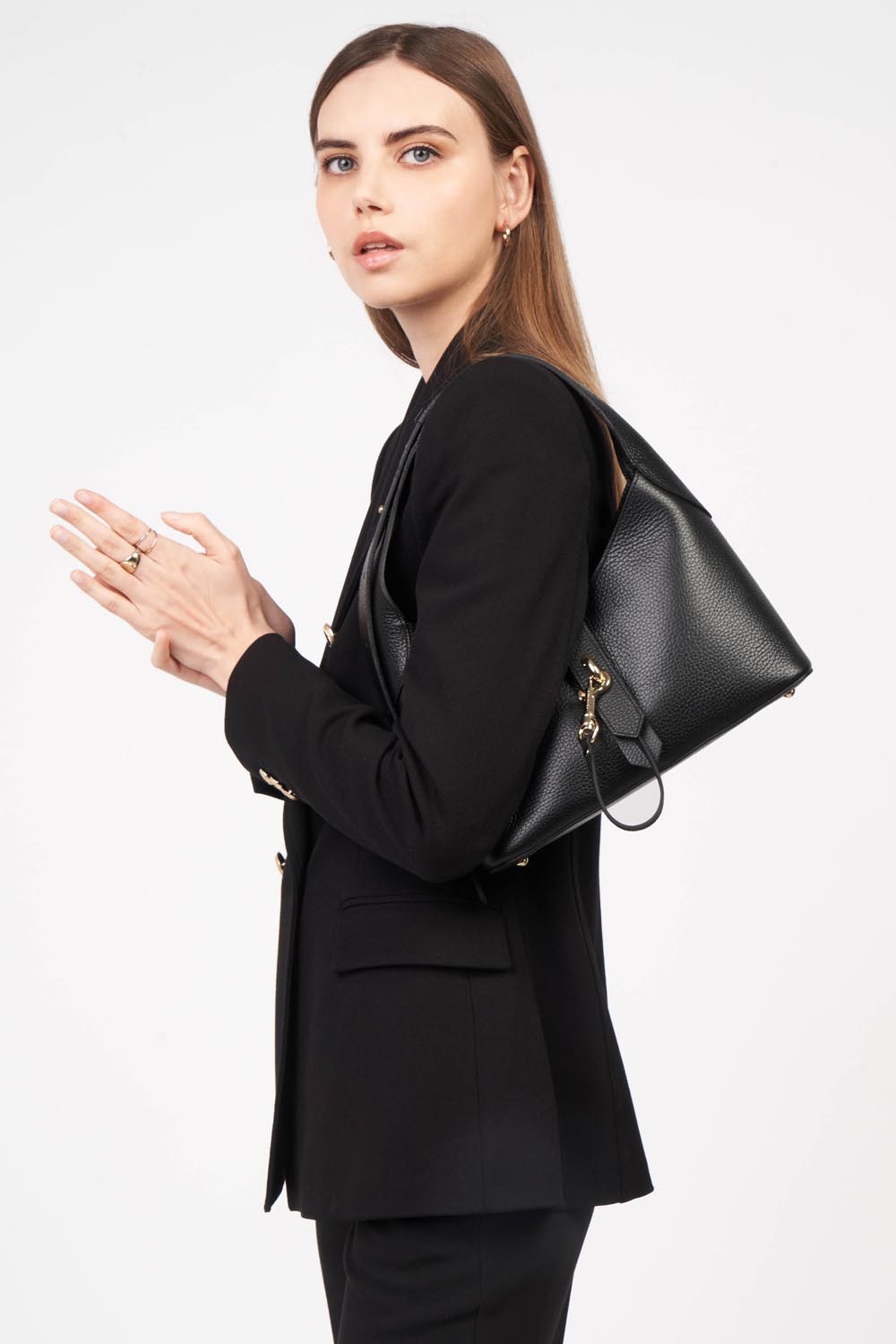 Foulonné Double Hook-Sac hobo