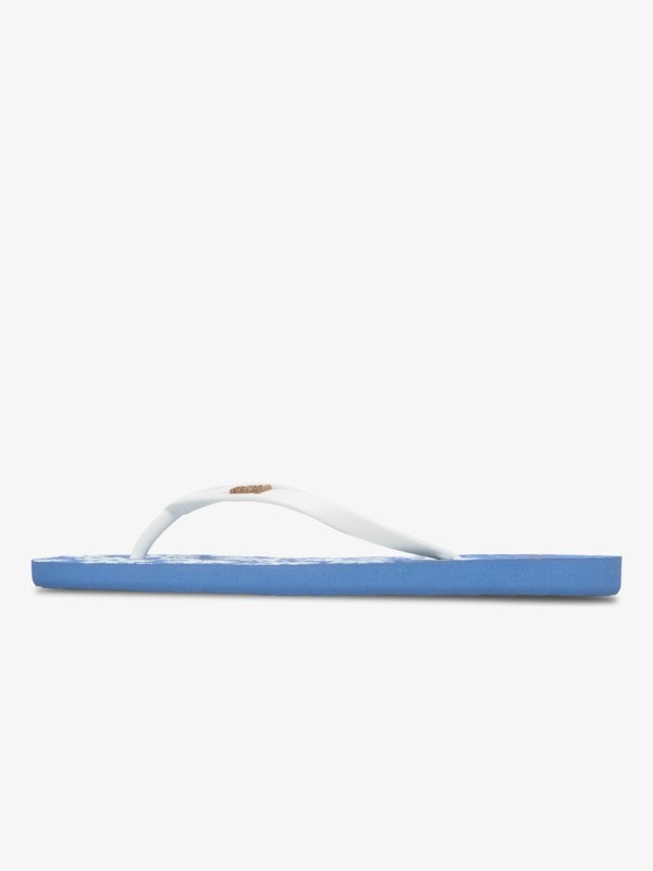 New Viva Printed Tongs Bleu Femme