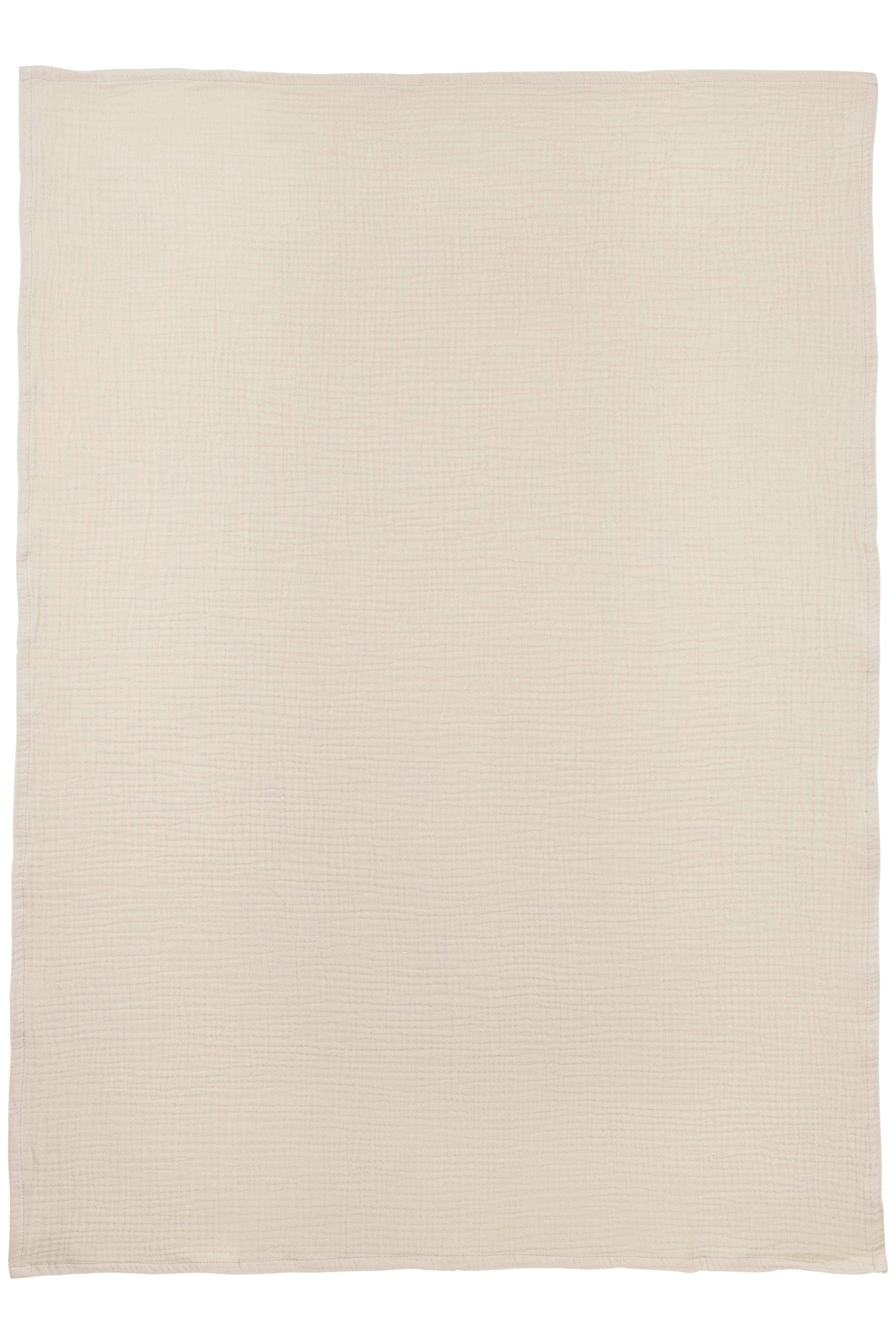 Meyco pre-washed hydrofiel wieglaken soft sand