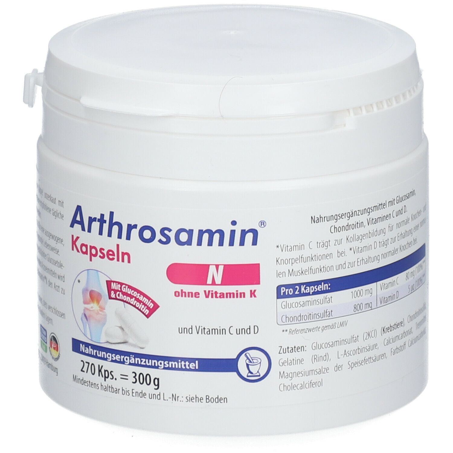 Arthrosamin® Gelenkkapseln N – ohne Vitamin K