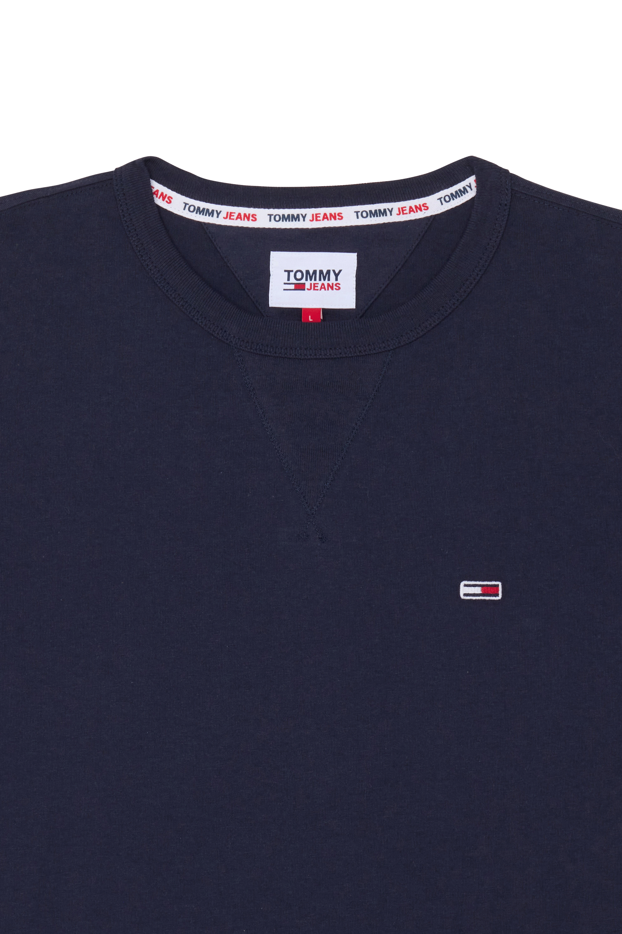 TOMMY JEANS T-shirt TJM CLSC RIB DETAIL Bleu