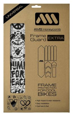 Kit de Protection de cadre All Mountain Style Extra Pump for Peace Noir
