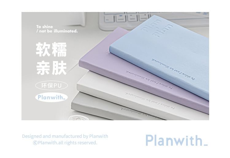pinkjuava - Lettering Medium Scheduler / Boekhoes