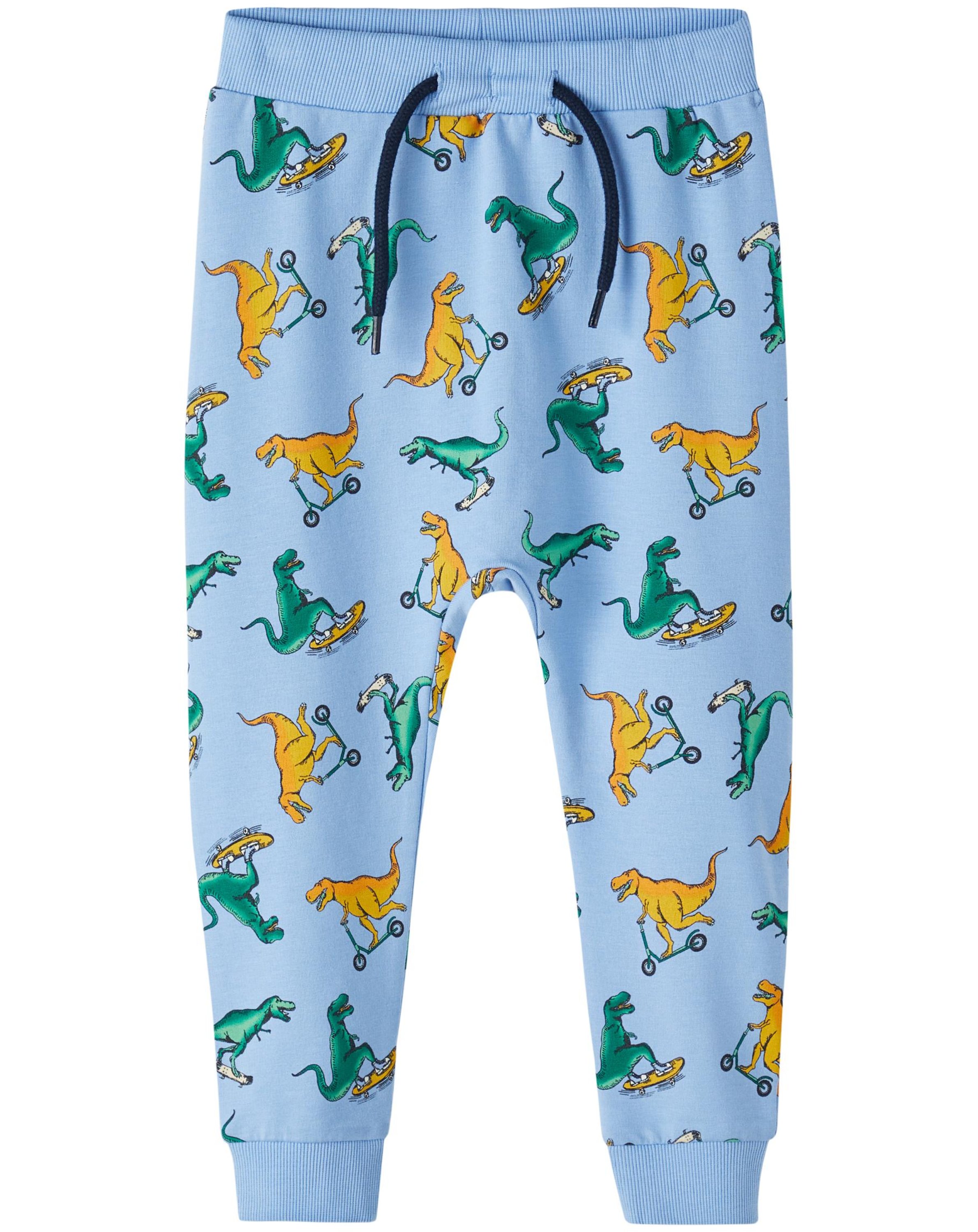 Sweathose NMMBEL SKATING DINOS in vista blue