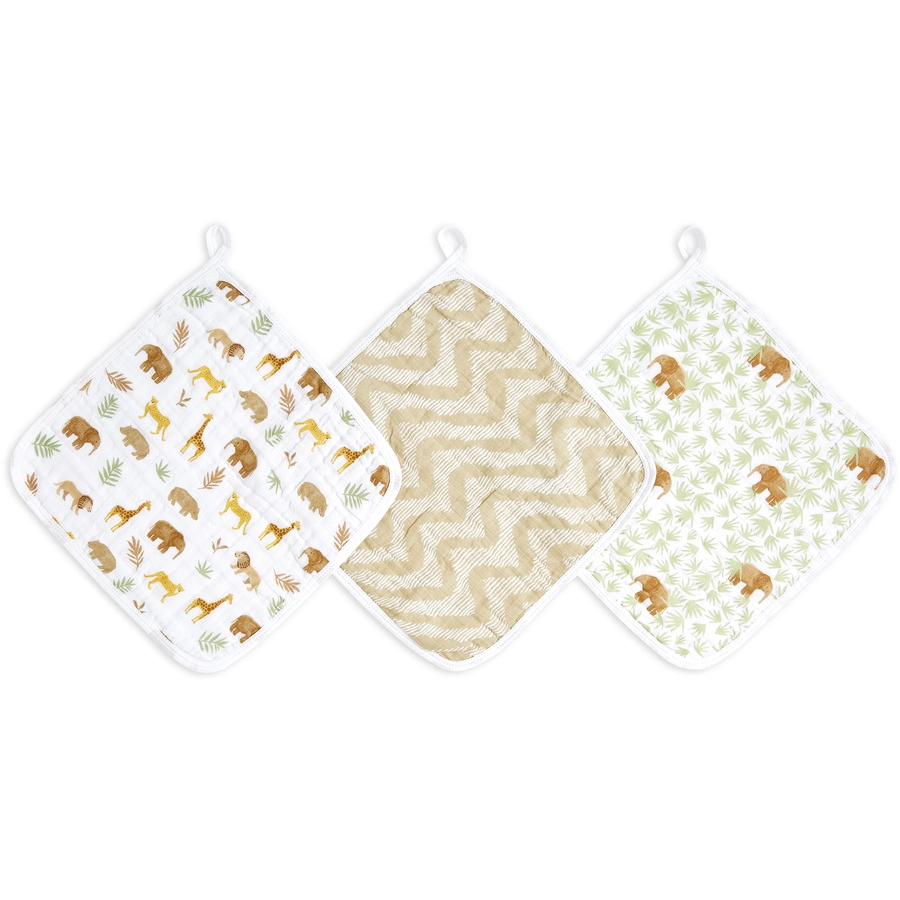 aden+anais™ Musslinwaschlappen 3er-Pack Tanzanie